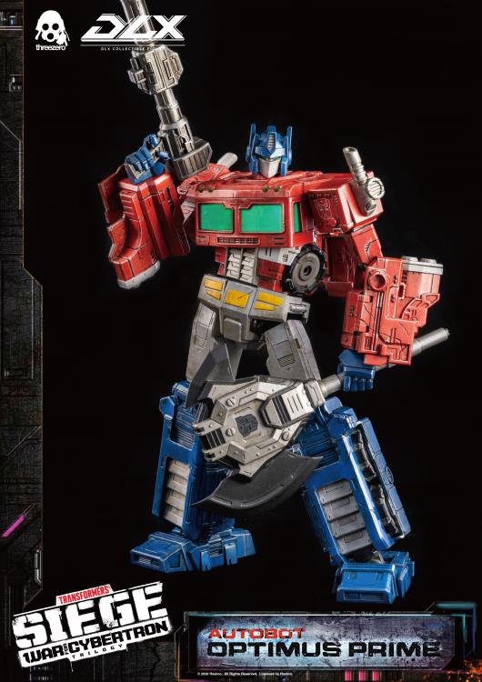 Threezero DLX Transformers Siege War for Cybertron Optimus Prime