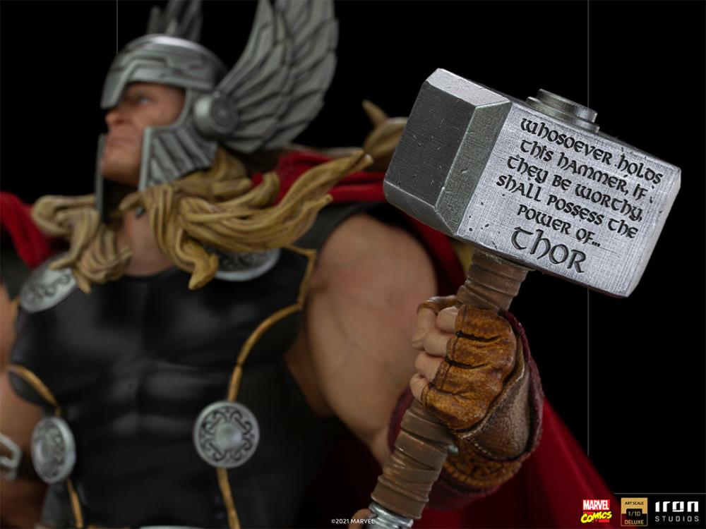 Iron Studios Art Scale 1/10 Marvel Comics Thor Unleashed