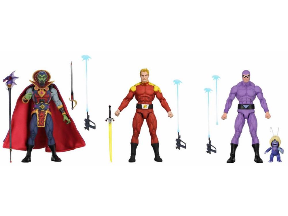 [BUNDLE] Neca Ultimate Defenders of the Earth Set [Box may have minor dents]