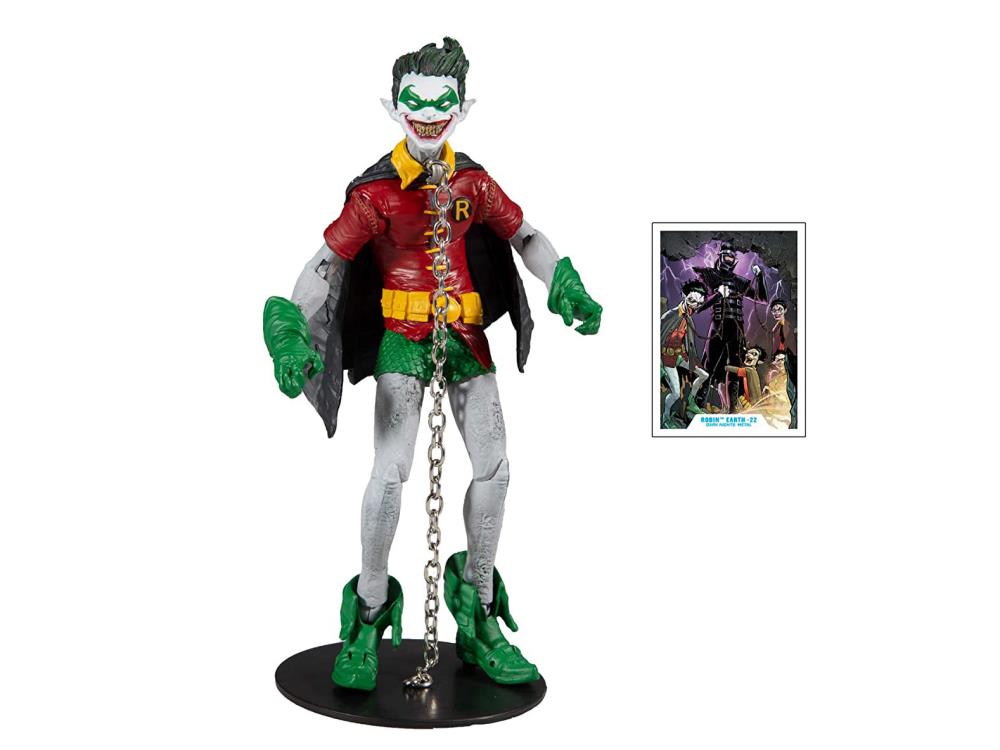 McFarlane Toys DC Dark Knights Robin Crow [Merciless BAF included]