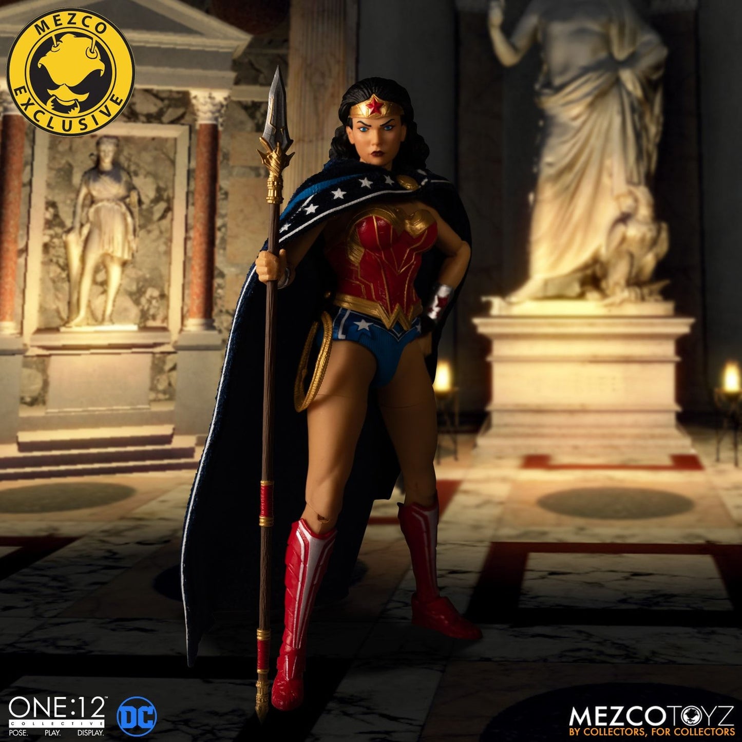 Mezco One:12 Collective DC Wonder Woman Classic Edition 2019 SDCC Exclusive
