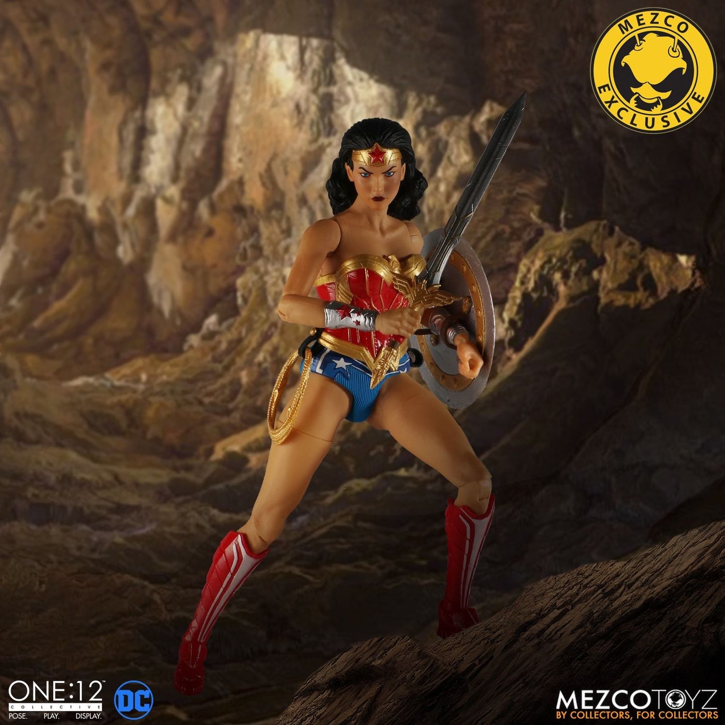 Mezco One:12 Collective DC Wonder Woman Classic Edition 2019 SDCC Exclusive