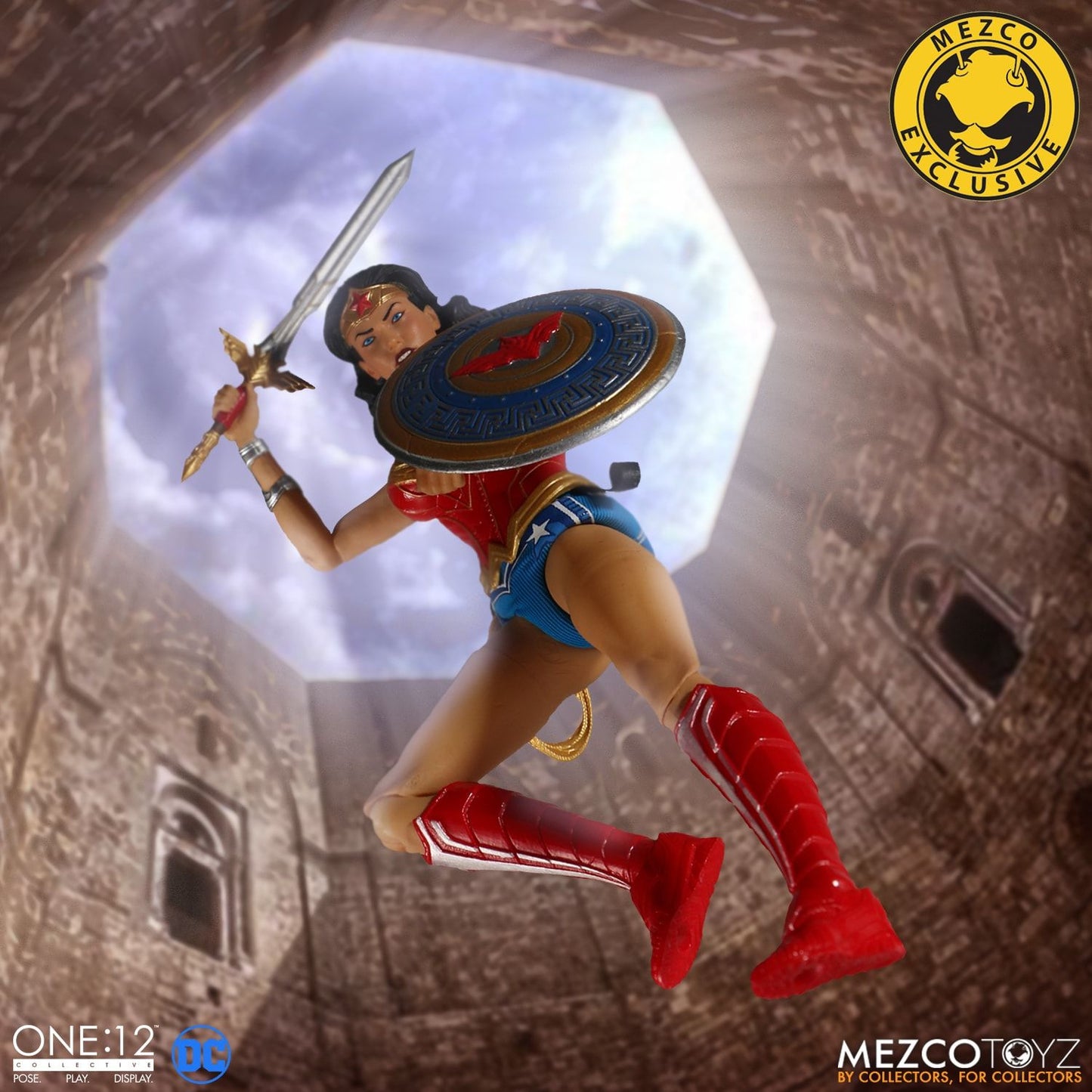 Mezco One:12 Collective DC Wonder Woman Classic Edition 2019 SDCC Exclusive