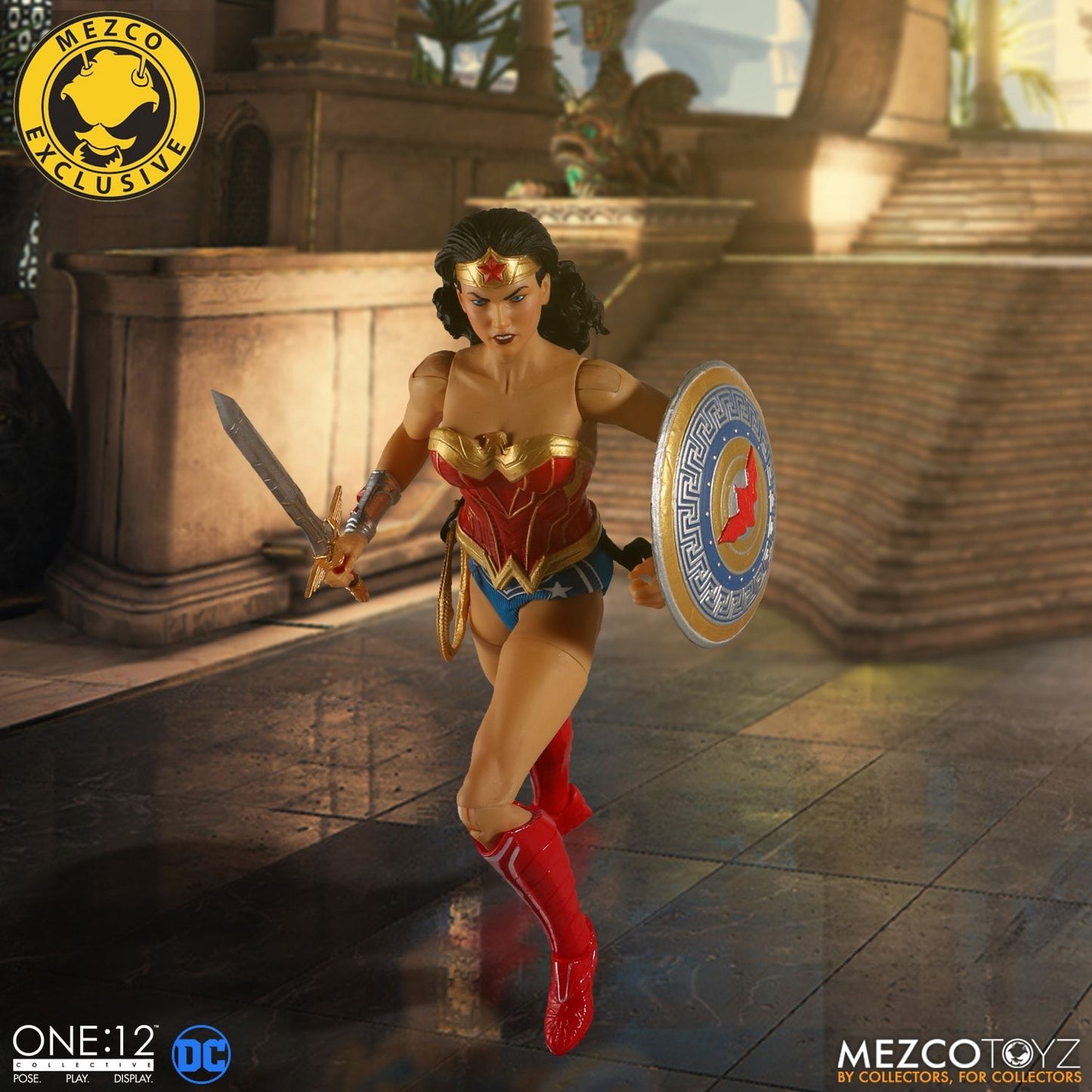 Mezco One:12 Collective DC Wonder Woman Classic Edition 2019 SDCC Exclusive