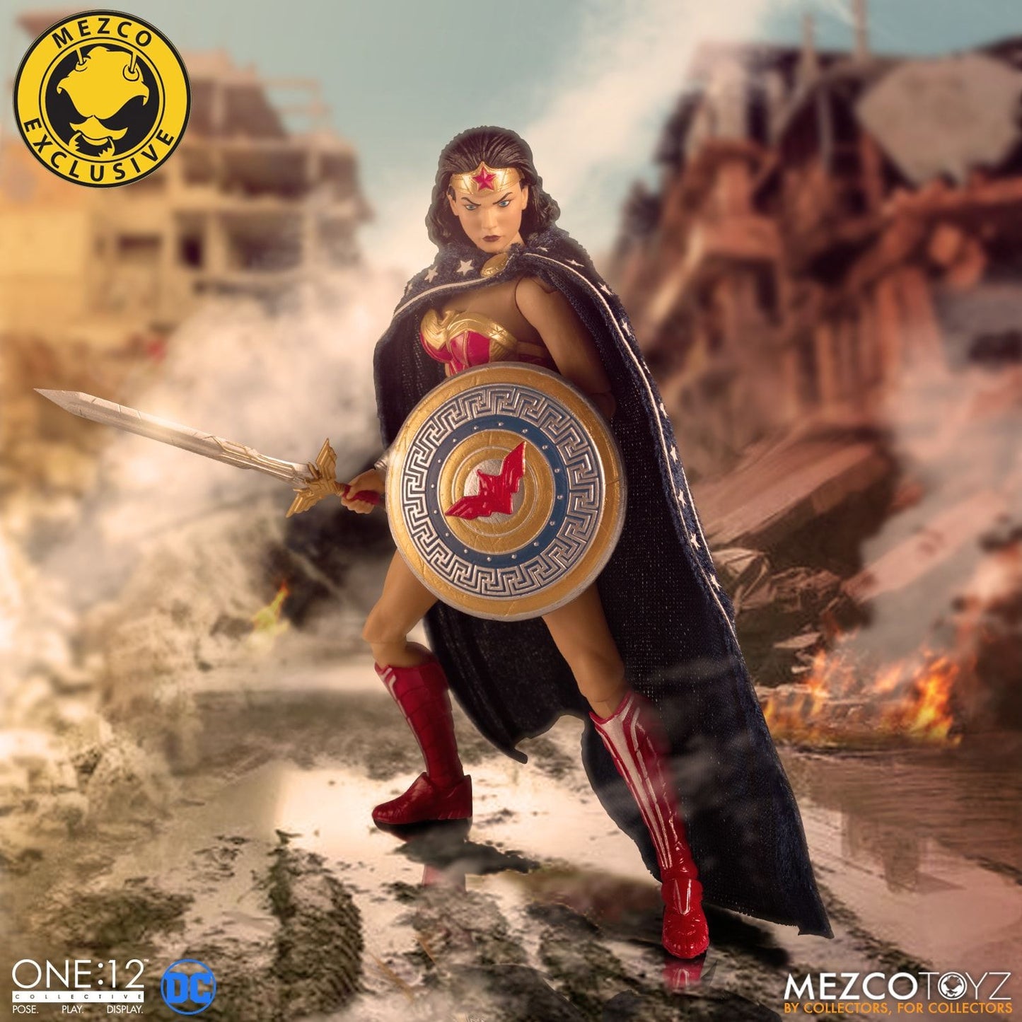 Mezco One:12 Collective DC Wonder Woman Classic Edition 2019 SDCC Exclusive