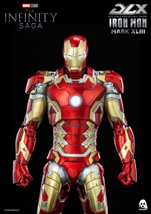 Threezero DLX Marvel Avengers Age of Ultron Iron Man Mark 43