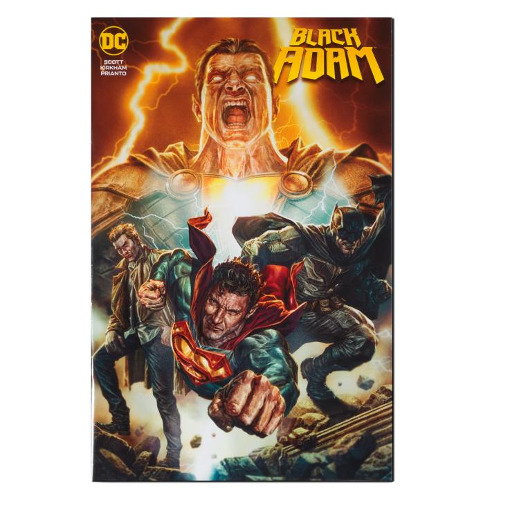 McFarlane Toys DC Direct Page Punchers Black Adam Comic - Black Adam