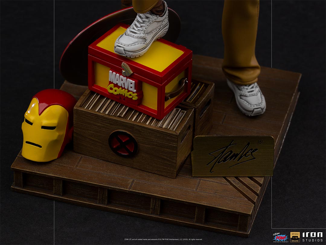 Iron Studios Art Scale 1/10 Marvel Stan Lee Deluxe