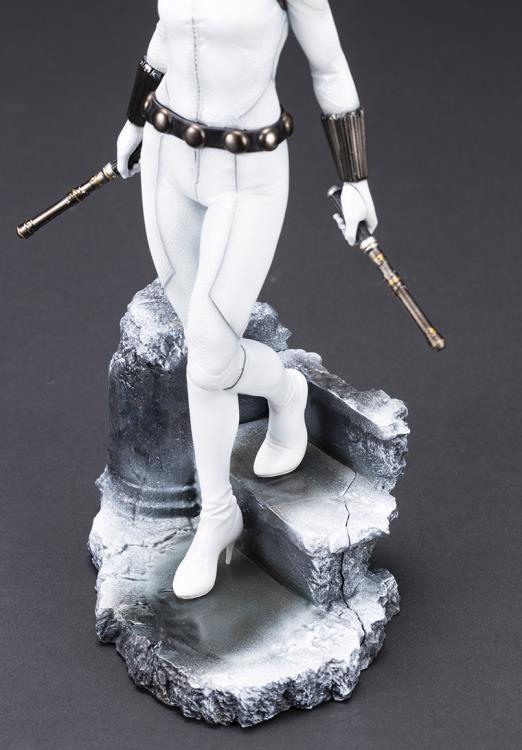 Kotobukiya Artfx Premier Marvel Black Widow White Costume Limited Edition