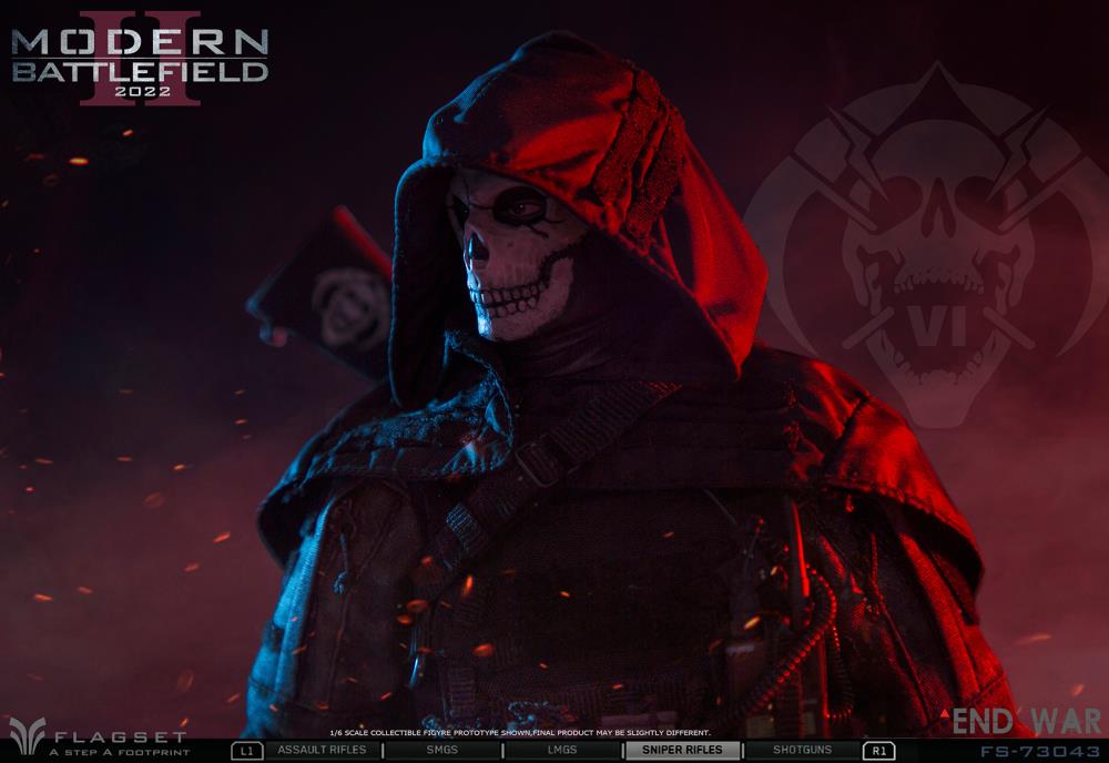 Flagset 1/6 FS73043 Modern Battlefield End War II Grim Reaper