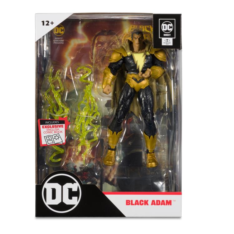 McFarlane Toys DC Direct Page Punchers Black Adam Comic - Black Adam