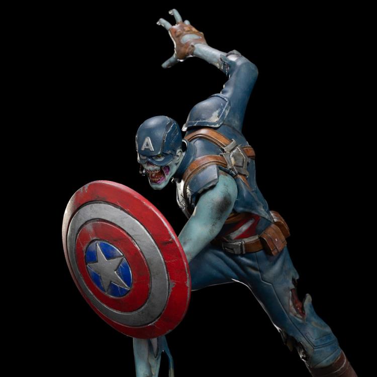 Iron Studios Art Scale 1/10 Marvel What If Zombie Captain America