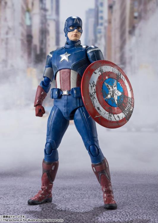Avengers Custom Captain America Action Figure Shf Custom