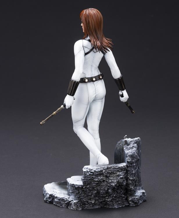 Kotobukiya Artfx Premier Marvel Black Widow White Costume Limited Edition