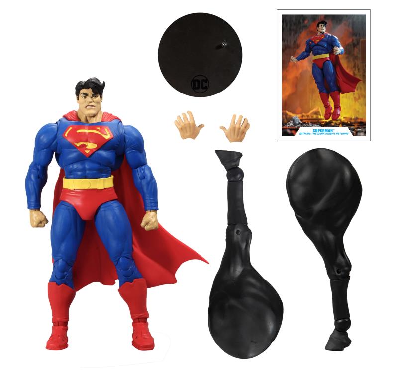 [BUNDLE] McFarlane Toys DC Batman: The Dark Knight Returns Wave 1 (Collect to Build: Batman's Horse) [with Platinum Robin]