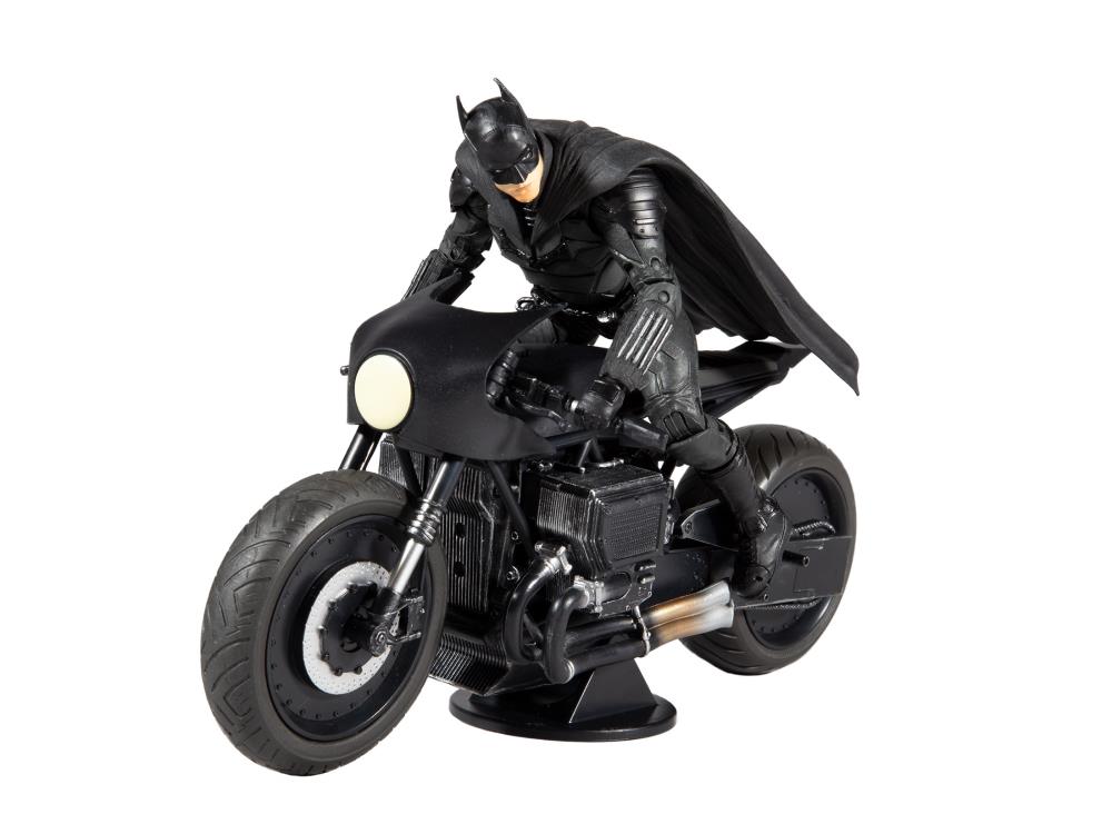 McFarlane Toys DC Multiverse The Batman Movie Batcycle