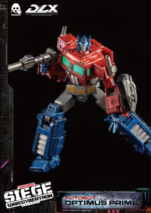 Threezero DLX Transformers Siege War for Cybertron Optimus Prime