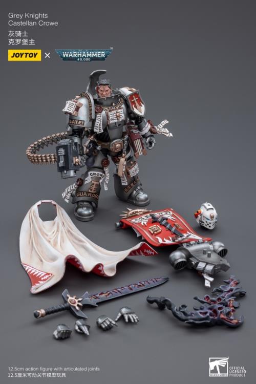 Joytoy 1/18 Warhammer 40K Grey Knights - Castellan Crowe (2025)
