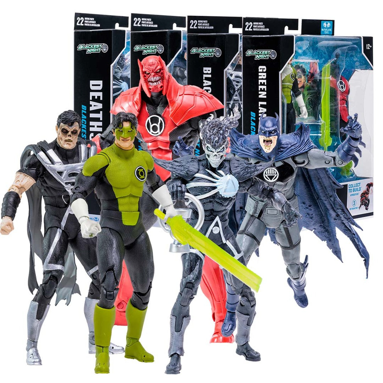 [BUNDLE] McFarlane Toys DC Blackest Night Atrocitus Set [5 Figures]