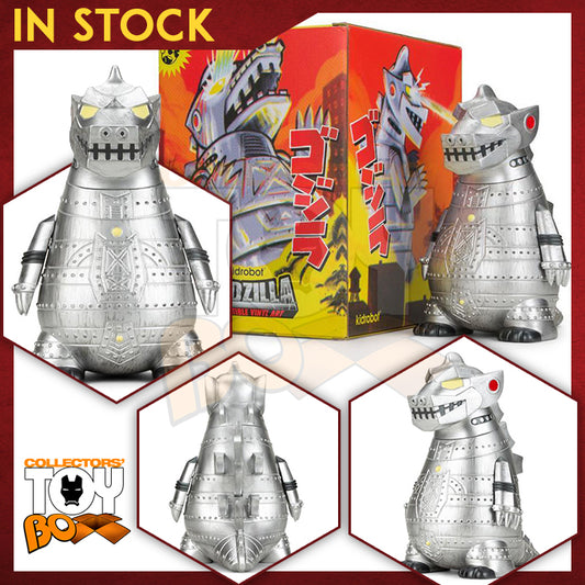 Kidrobot Godzilla Mechagodzilla Battle Ready