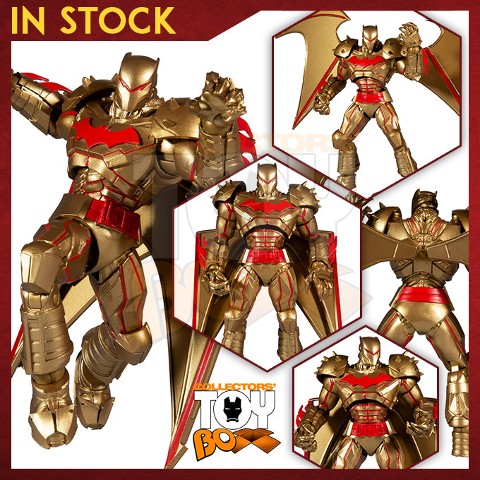 McFarlane Toys DC Multiverse Batman Hellbat Suit Gold Edition