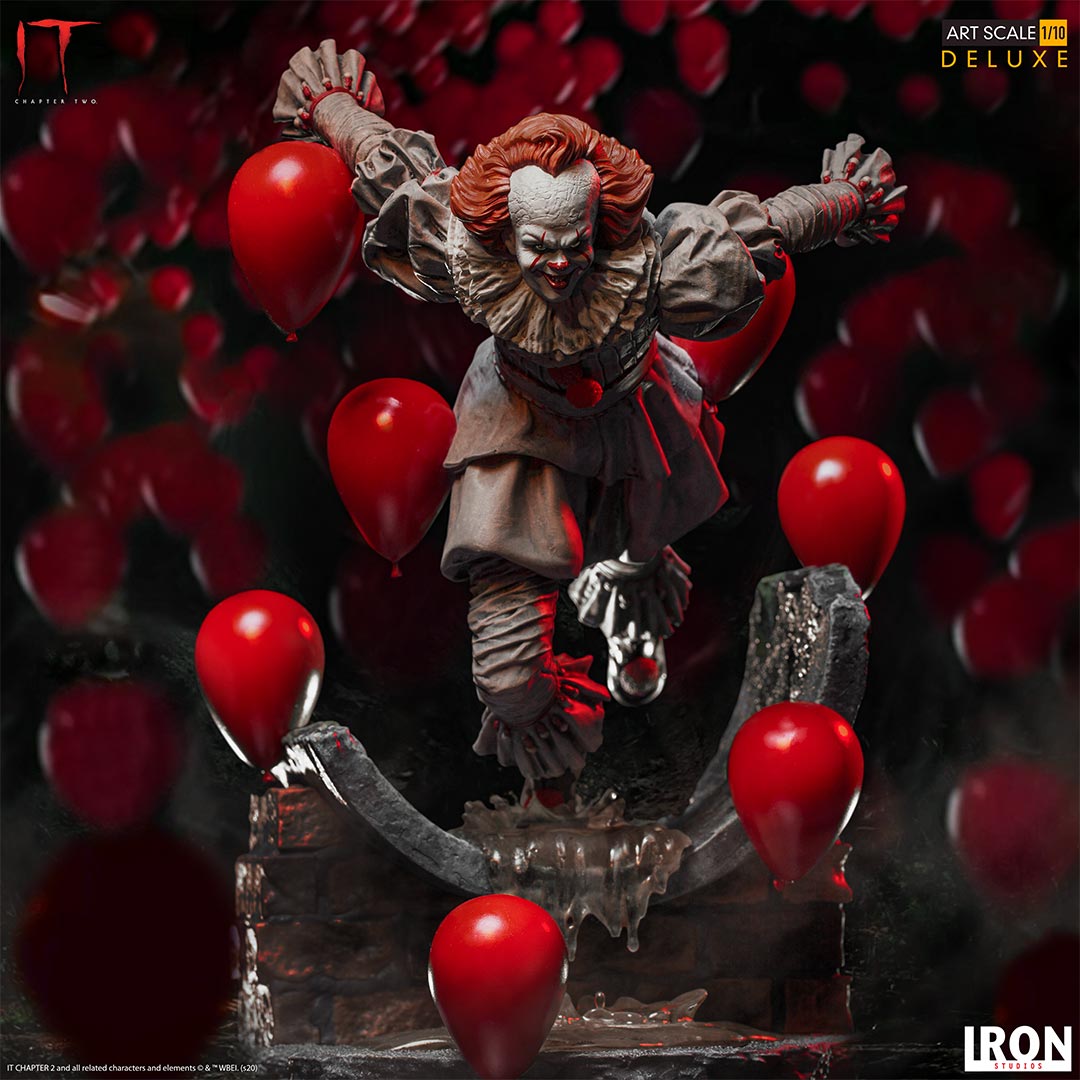 Iron Studios Art Scale 1/10 IT Chapter 2 Pennywise Deluxe