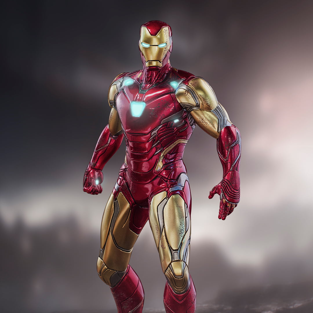 Iron Studios Art Scale 1/10 Marvel The infinity Saga Iron Man Ultimate
