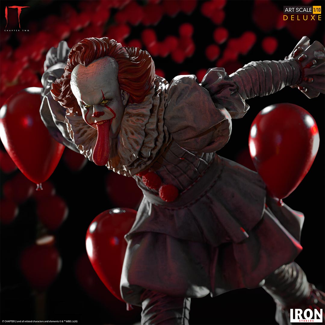 Iron Studios Art Scale 1/10 IT Chapter 2 Pennywise Deluxe