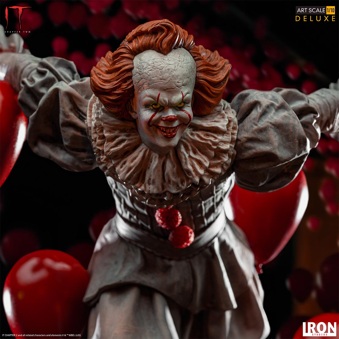 Iron Studios Art Scale 1/10 IT Chapter 2 Pennywise Deluxe