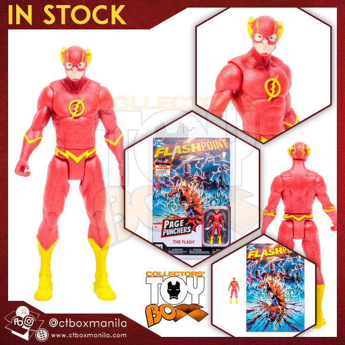Dc Direct Flash DC Direct Page Punchers The Flash with Comic – Collectors Toy Box