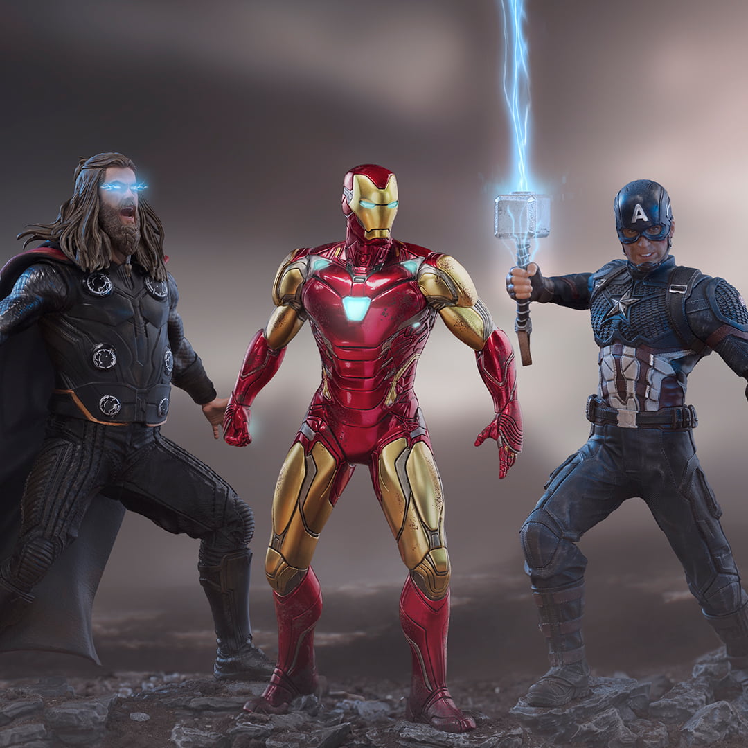 Iron Studios Art Scale 1/10 Marvel The infinity Saga Iron Man Ultimate