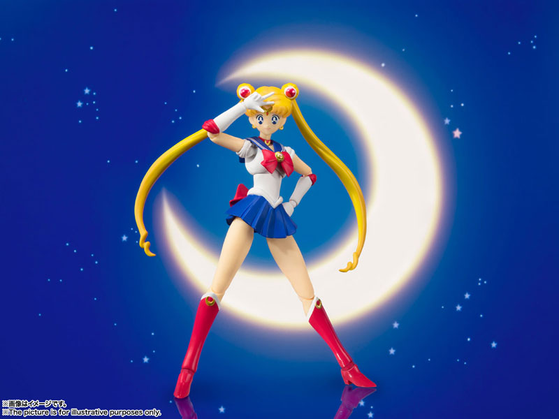SH Figuarts Pretty Guardian Sailormoon Sailor Moon Animation Color Edition
