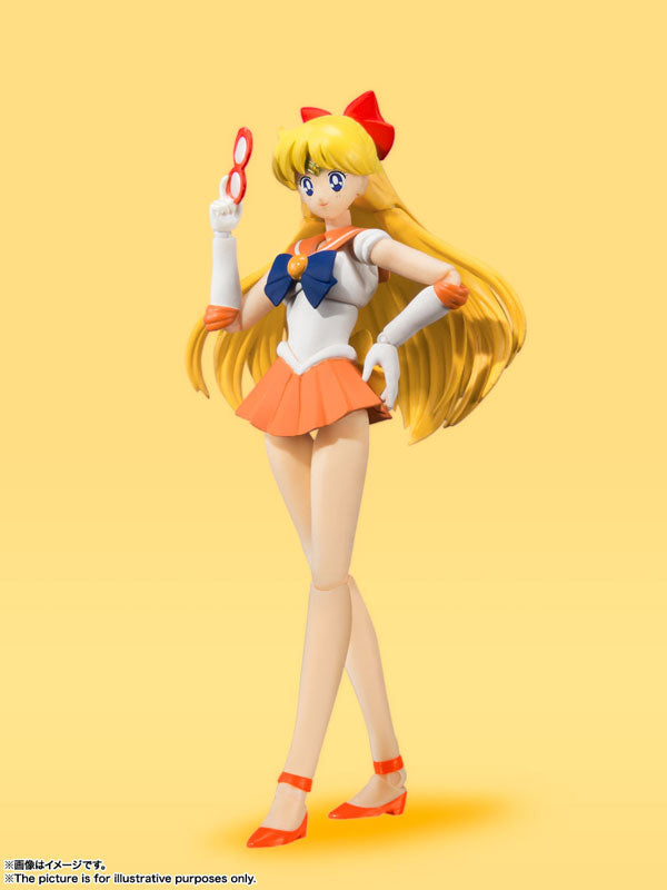 SH Figuarts Pretty Guardian Sailor Moon Sailor Venus Animation Color Edition