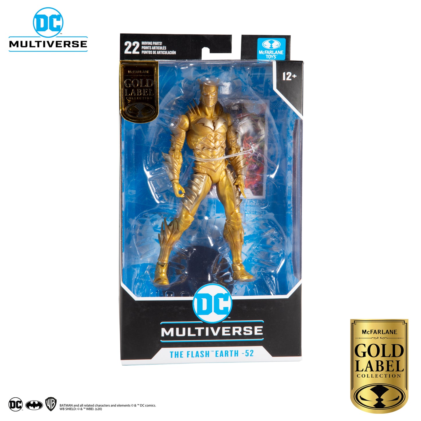 McFarlane Toys DC Dark Knights Red Death Gold Version Gold Label