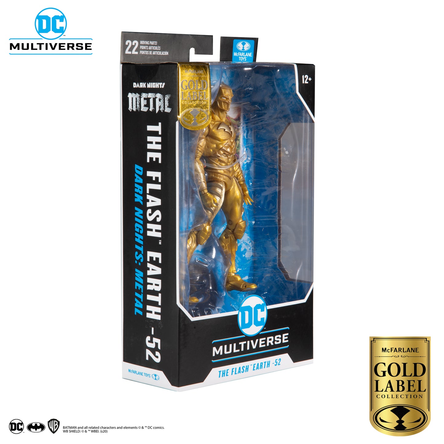 McFarlane Toys DC Dark Knights Red Death Gold Version Gold Label