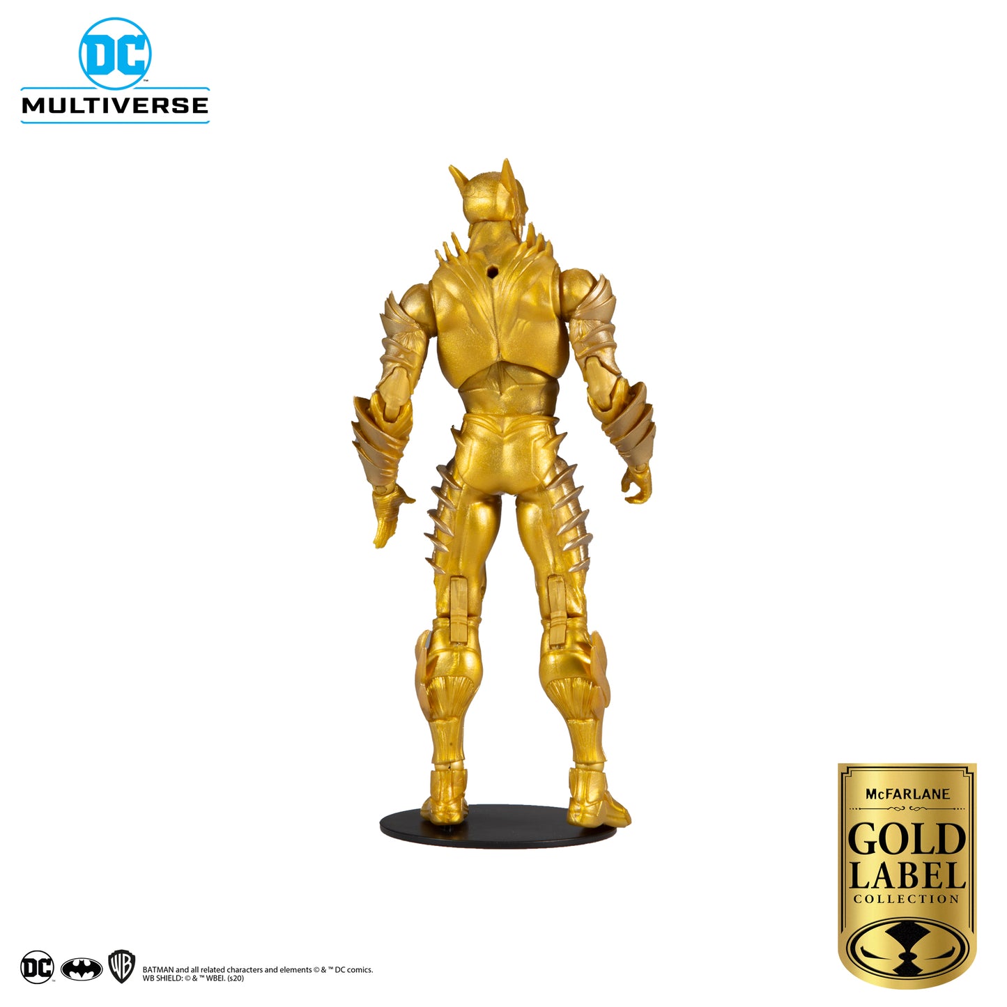 McFarlane Toys DC Dark Knights Red Death Gold Version Gold Label