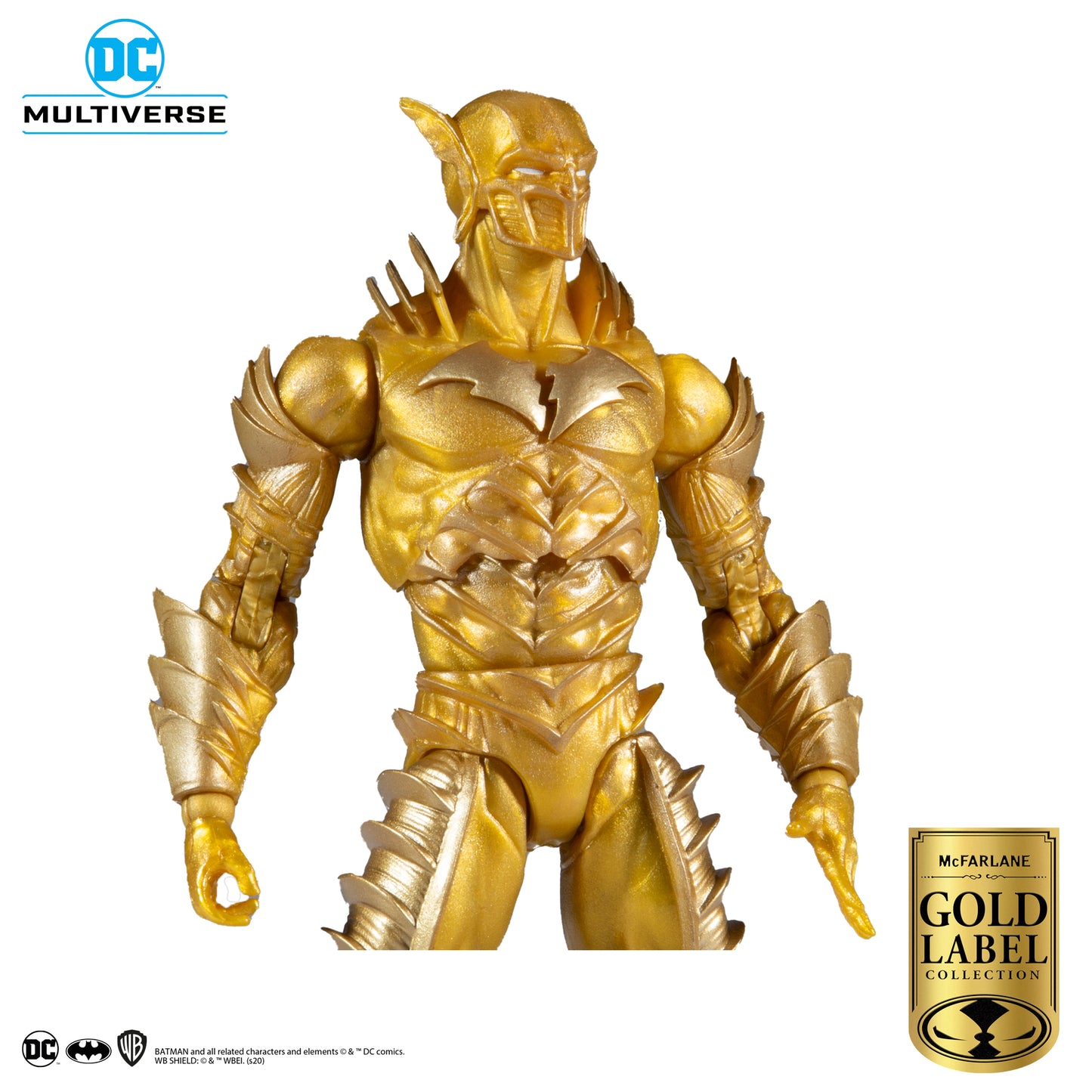 McFarlane Toys DC Dark Knights Red Death Gold Version Gold Label