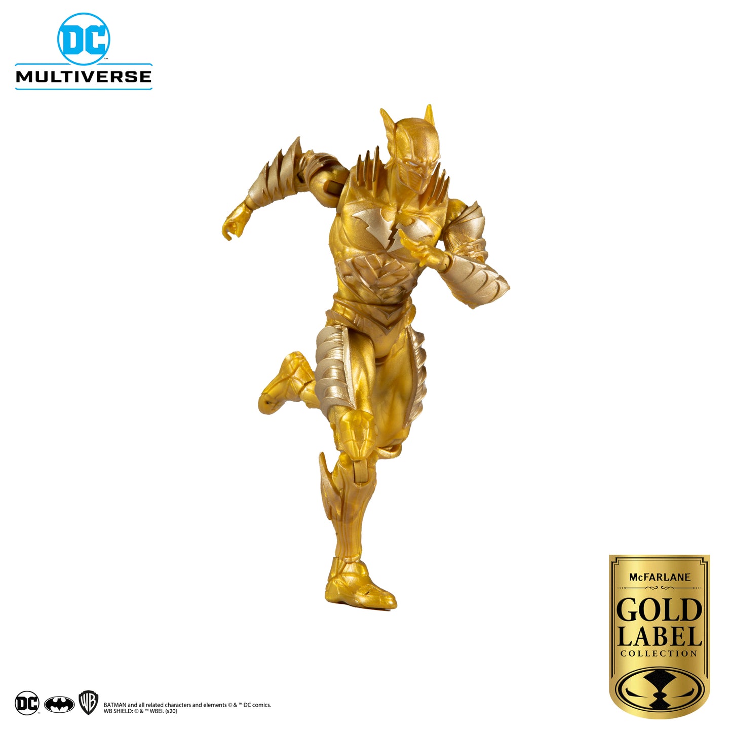McFarlane Toys DC Dark Knights Red Death Gold Version Gold Label