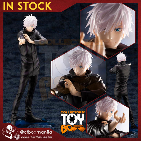 Kotobukiya Artfx-J Jujutsu Kaisen Satoru Gojo [With Bonus Face Plate]