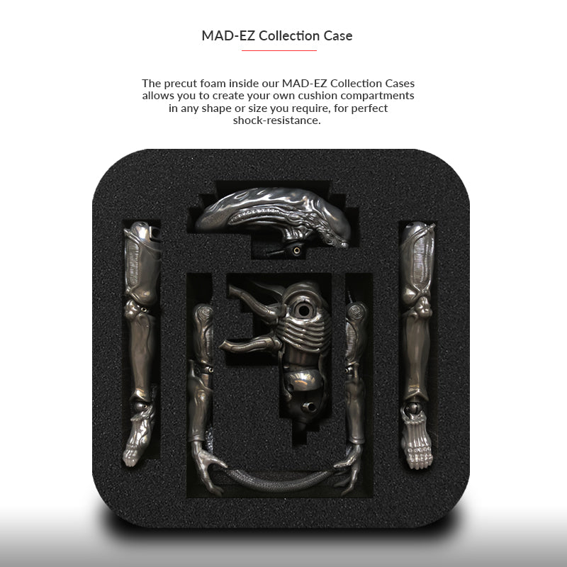 MAD-EZ Model Art Display Collectible Case (Black)