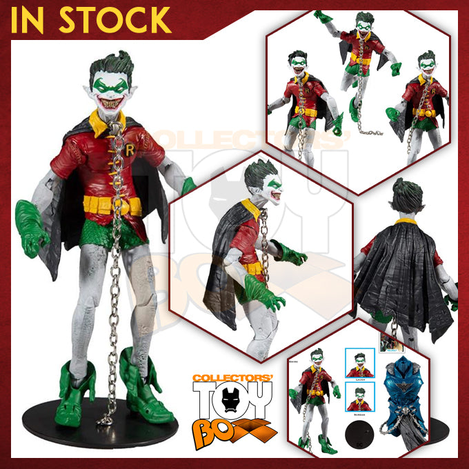 McFarlane Toys DC Dark Knights Robin Crow [Merciless BAF included]