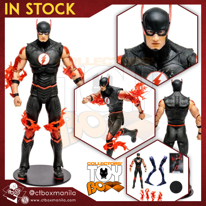 McFarlane Toys DC Dark Nights Death Metal Speed Metal - Barry Allen (Collect to Build: The Darkest Knight)