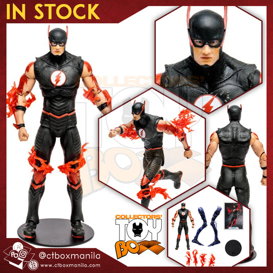 McFarlane Toys DC Dark Nights Death Metal Speed Metal - Barry Allen (Collect to Build: The Darkest Knight)