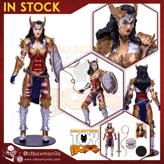 McFarlane Toys Gold Label DC Wonder Woman Designed by Todd McFarlane Gold Label