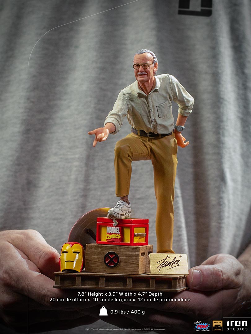 Iron Studios Art Scale 1/10 Marvel Stan Lee Deluxe