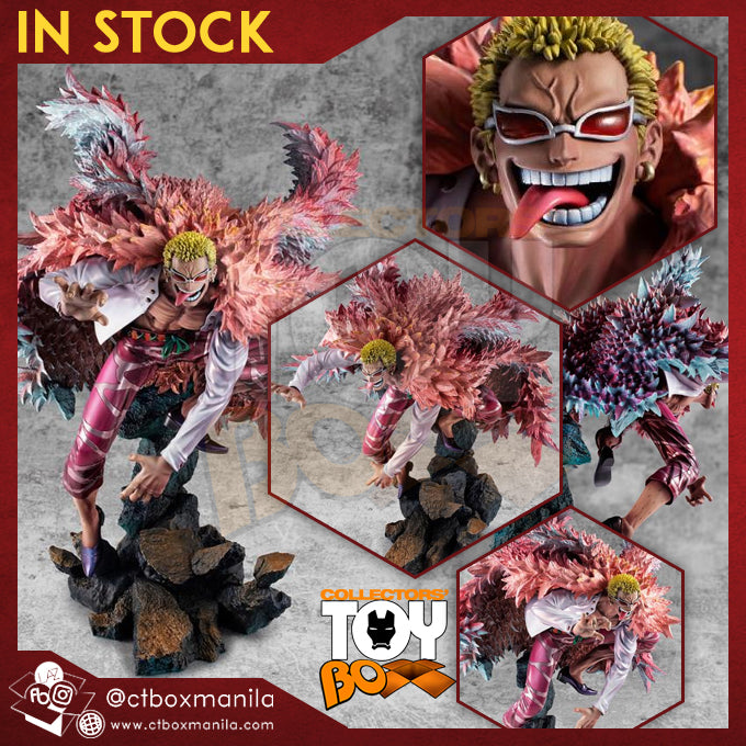 Megahouse Portraits of Pirates One Piece Sa-Maximum Heavenly Demon Don Quixote Doflamingo