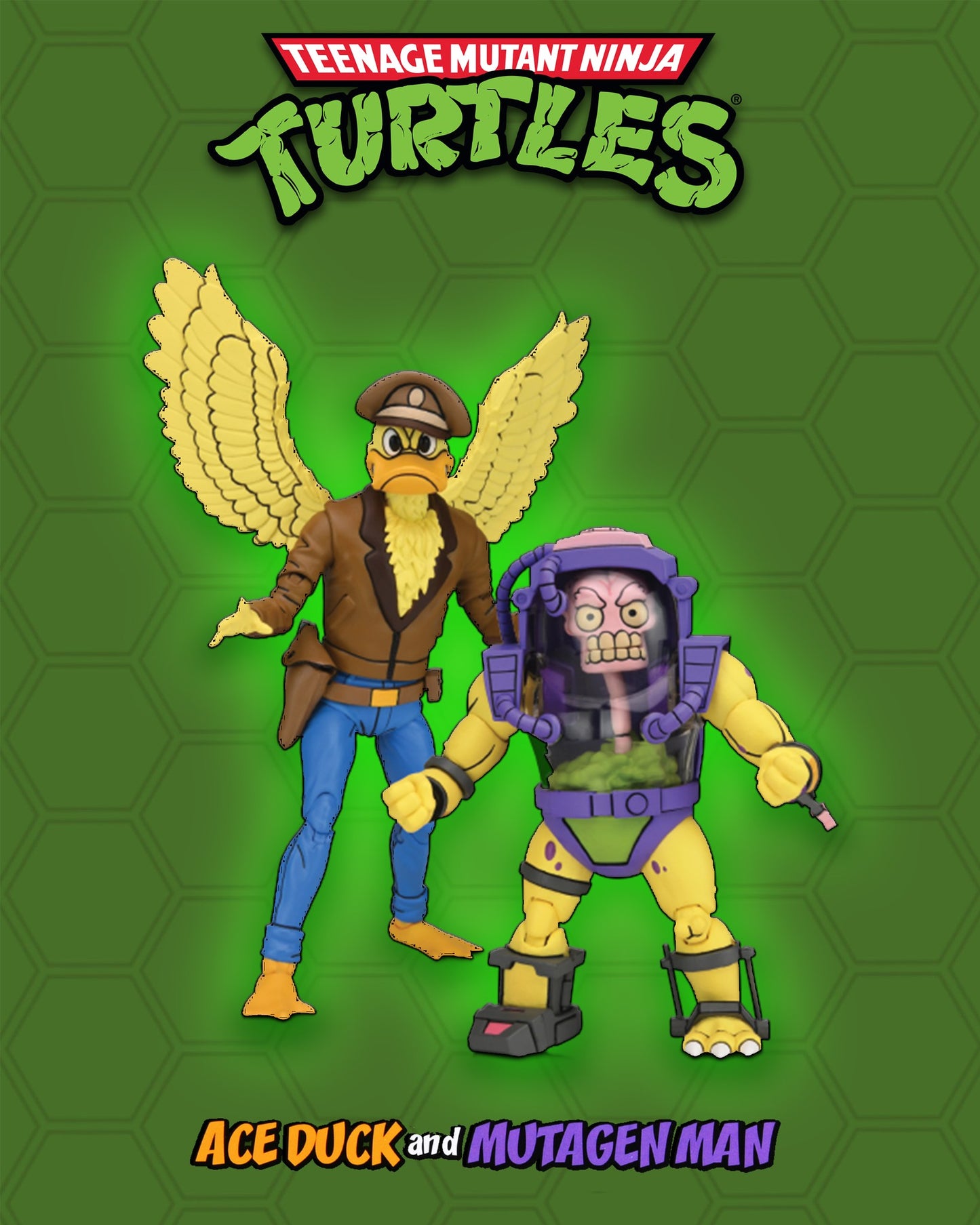 Neca Ultimate Teenage Mutant Ninja Turtles Ace Duck and Mutagen