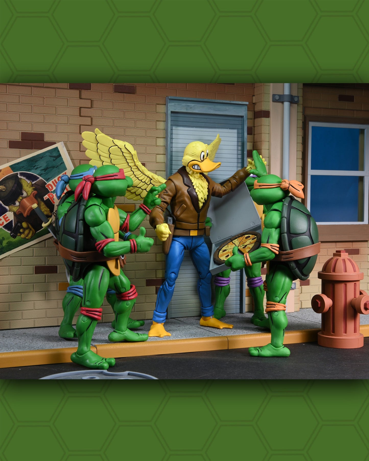 Neca Ultimate Teenage Mutant Ninja Turtles Ace Duck and Mutagen