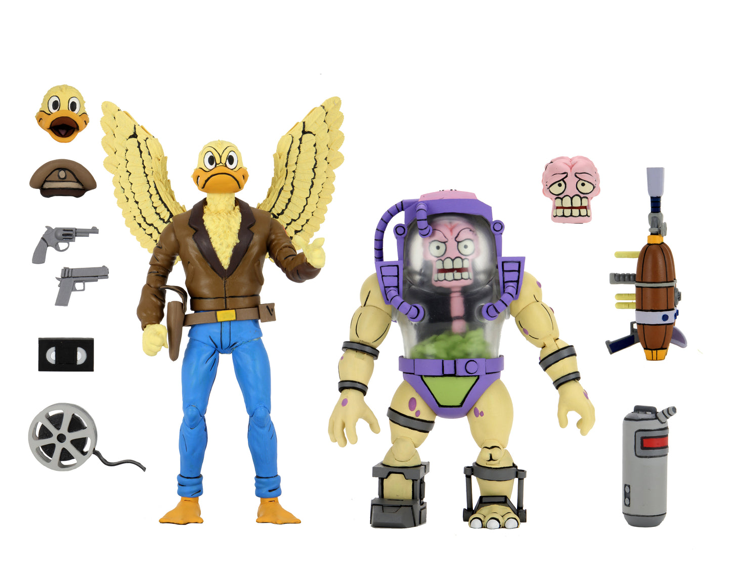 Neca Ultimate Teenage Mutant Ninja Turtles Ace Duck and Mutagen