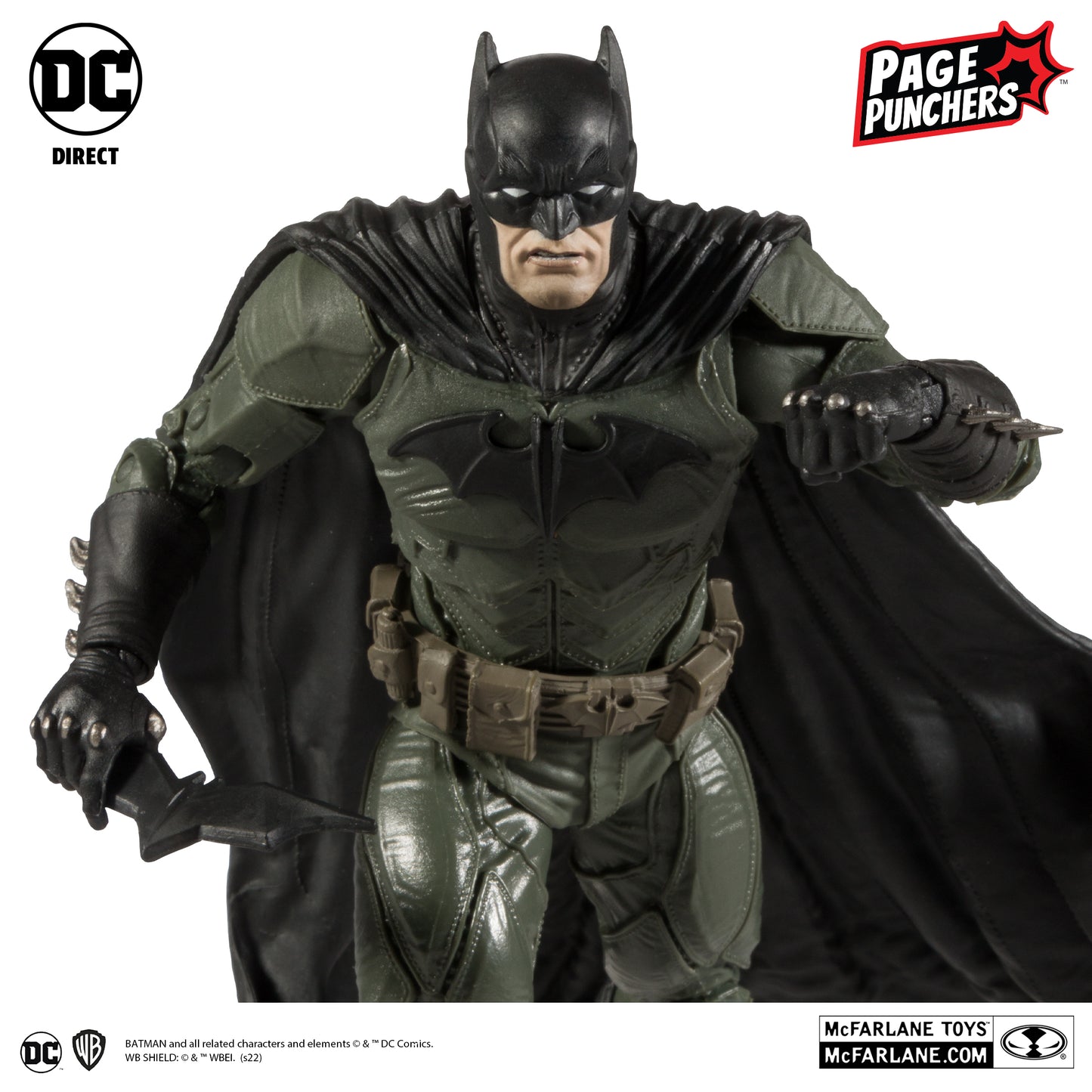 McFarlane Toys DC Direct Page Punchers Black Adam Comic - Batman